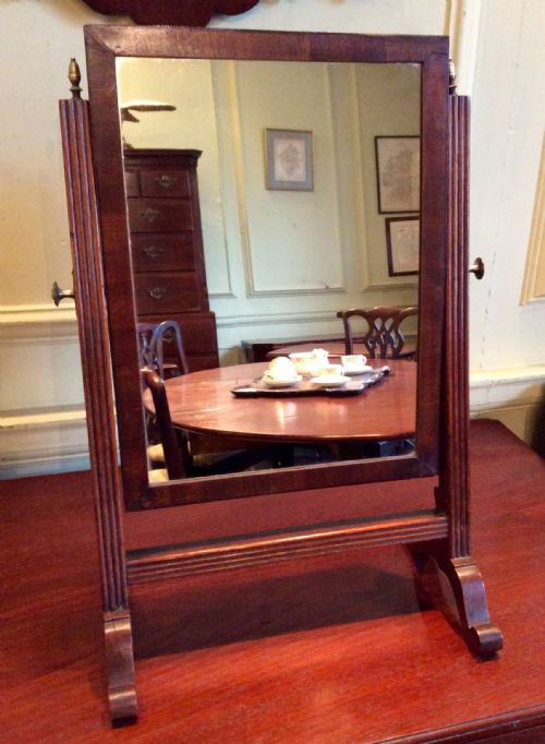 regency toilet mirror - CATEGORY: ANTIQUE MIRRORS - DATED REGENCY