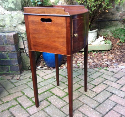 GEORGIAN BEDSIDE CABINET - ADDITIONAL PHOTO 1