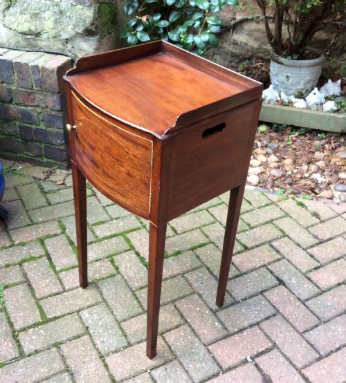 GEORGIAN BEDSIDE CABINET - ADDITIONAL PHOTO 3