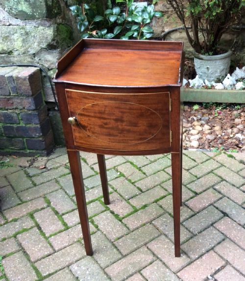 GEORGIAN BEDSIDE CABINET - ADDITIONAL PHOTO 4