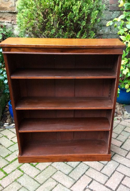 mahogany bookcase bookshelves - CATEGORY: ANTIQUE BOOKCASES - DATED VICTORIAN