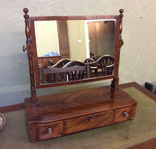 regency toilet mirror or dressing table mirror - CATEGORY: ANTIQUE MIRRORS - DATED 1800