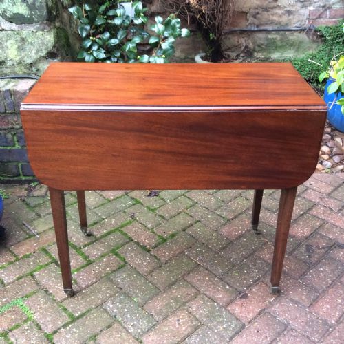 georgian supper table or pembroke table - CATEGORY: ANTIQUE TABLES - DATED 1800