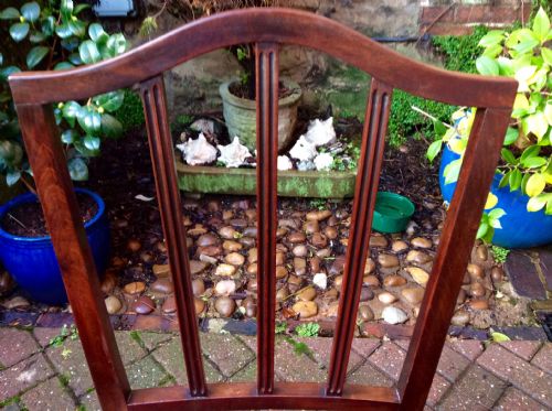 PAIR OF GEORGIAN MAHOGANY CHAIRS - ADDITIONAL PHOTO 2