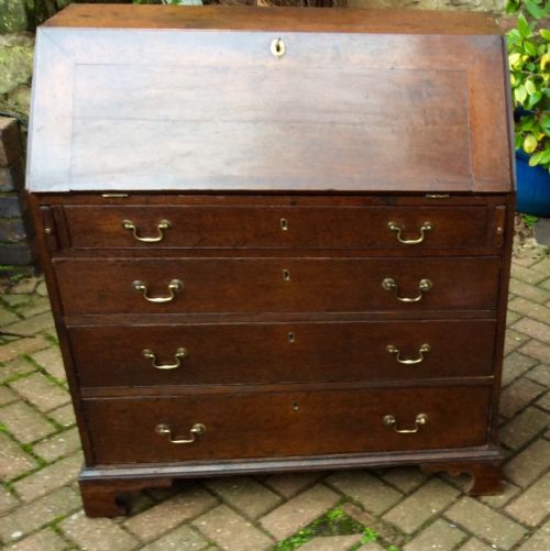 GEORGIAN OAK BUREAU - ADDITIONAL PHOTO 2