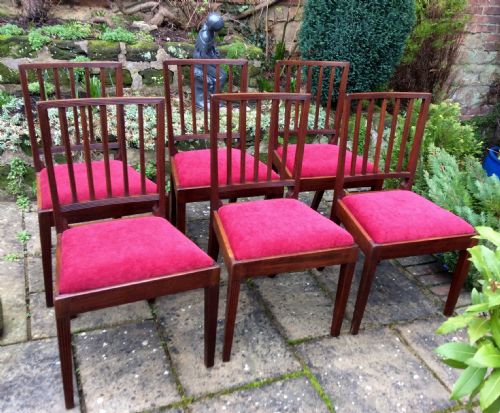 good set of georgian chairs - CATEGORY: ANTIQUE CHAIRS - DATED 1800