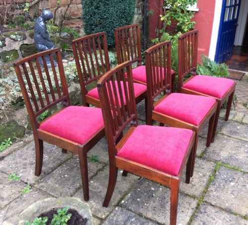 GOOD SET OF GEORGIAN CHAIRS - ADDITIONAL PHOTO 1