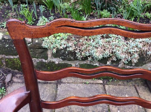 LARGE GEORGIAN ARM OR ELBOW CHAIR - ADDITIONAL PHOTO 1