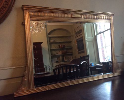 GILT WOOD OVERMANTLE - ADDITIONAL PHOTO 1