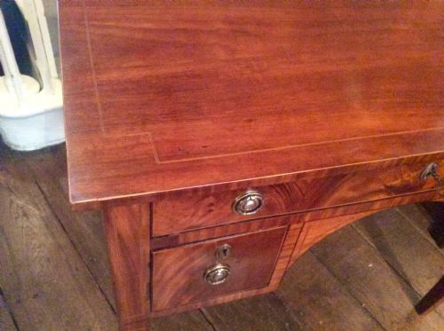 STUNNING GEORGIAN INLAID DRESSING TABLE OR SIDE TABLE - ADDITIONAL PHOTO 6
