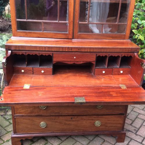 BEAUTIFUL SECRETAIRE BOOKCASE - ADDITIONAL PHOTO 1