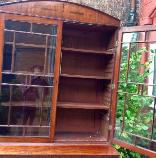 BEAUTIFUL SECRETAIRE BOOKCASE - ADDITIONAL PHOTO 3