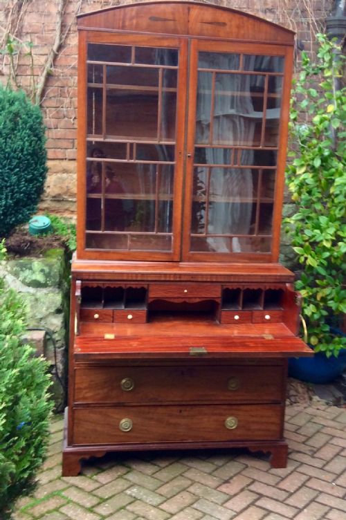 BEAUTIFUL SECRETAIRE BOOKCASE - ADDITIONAL PHOTO 4