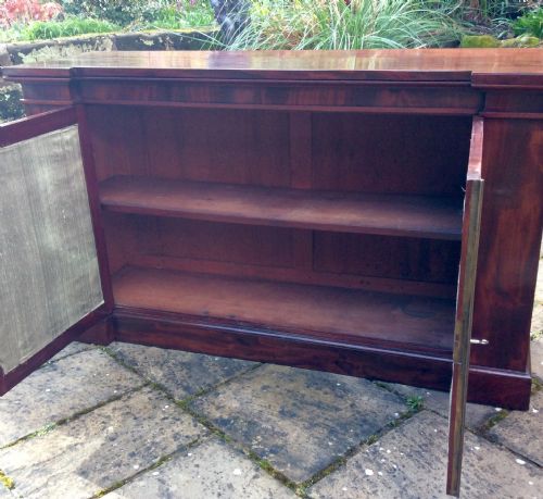 LOVELY MAHOGANY CHIFFONIER OR SIDEBOARD - ADDITIONAL PHOTO 4