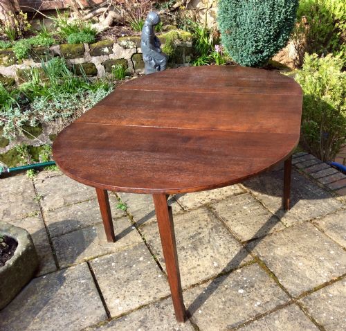 OAK DROP LEAF TABLE - ADDITIONAL PHOTO 1