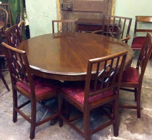 MAHOGANY BREAKFAST TABLE - ADDITIONAL PHOTO 5