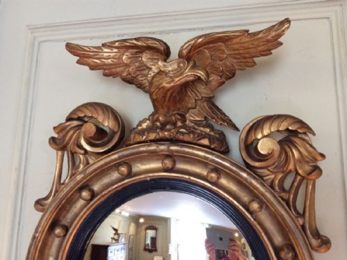 REGENCY CONVEX MIRROR - ADDITIONAL PHOTO 2