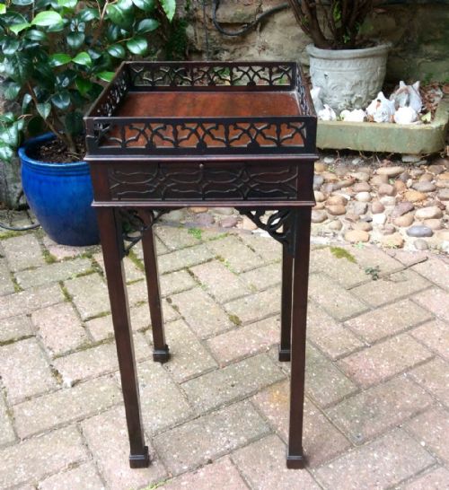 chinese style kettle stand - CATEGORY: ANTIQUE FURNITURE - DATED 1890