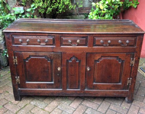 SMALL GEORGIAN OAK WELSH DRESSER - ADDITIONAL PHOTO 7