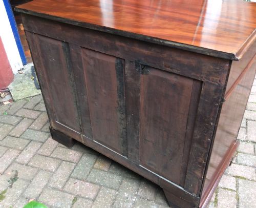 GEORGIAN MAHOGANY SIDE CABINET - ADDITIONAL PHOTO 6