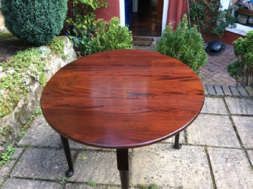 ELEGANT GEORGIAN SMALL DINING TABLE - ADDITIONAL PHOTO 4