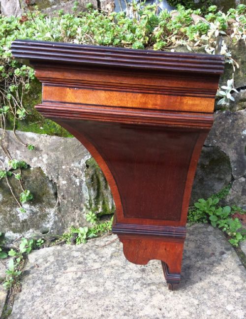 MAHOGANY WALL BRACKET - ADDITIONAL PHOTO 2