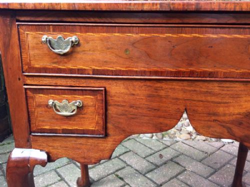 QUEEN ANNE PERIOD WALNUT LOWBOY - ADDITIONAL PHOTO 4