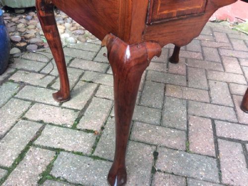 QUEEN ANNE PERIOD WALNUT LOWBOY - ADDITIONAL PHOTO 6