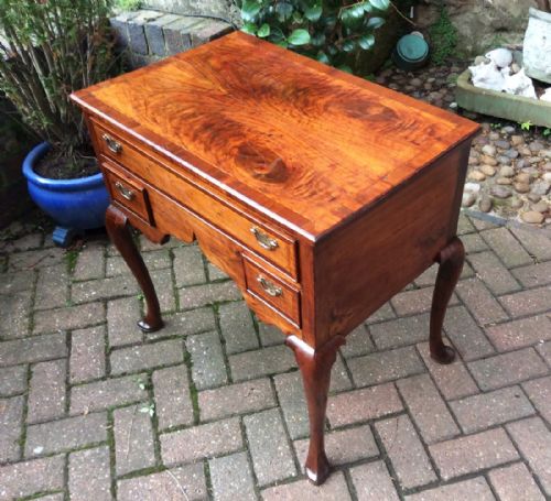 QUEEN ANNE PERIOD WALNUT LOWBOY - ADDITIONAL PHOTO 11