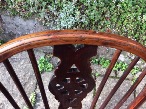 PAIR OF WINDSOR WHEELBACK CHAIRS - ADDITIONAL PHOTO 9