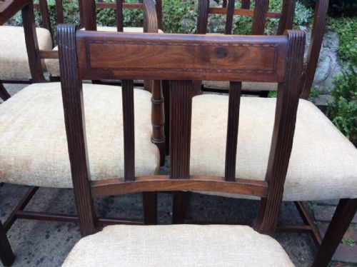SET OF EIGHT GEORGIAN DINING CHAIRS - ADDITIONAL PHOTO 2