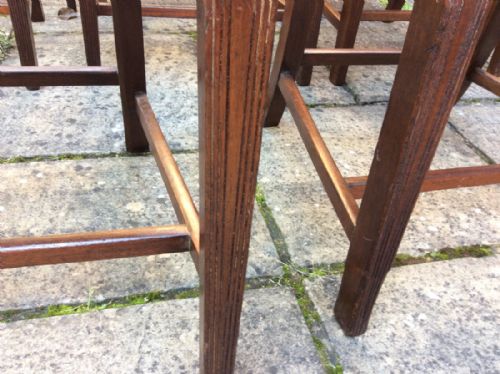 SET OF EIGHT GEORGIAN DINING CHAIRS - ADDITIONAL PHOTO 4
