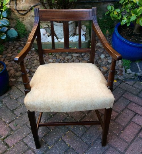 SET OF EIGHT GEORGIAN DINING CHAIRS - ADDITIONAL PHOTO 6