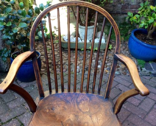 LOVELY WINDSOR STICK BACK CHAIR - ADDITIONAL PHOTO 2