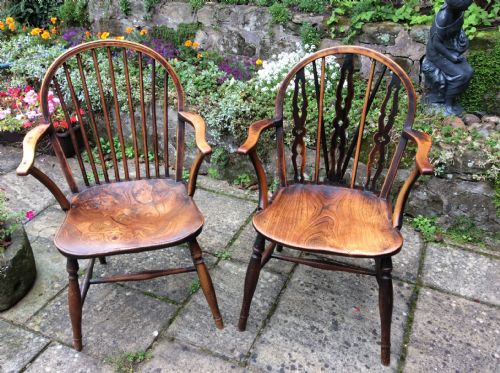 EARLY 19TH CENTURY WINDSOR ARMCHAIR - ADDITIONAL PHOTO 5