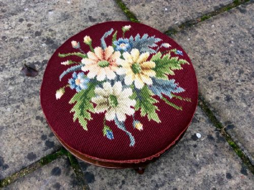 VICTORIAN FOOTSTOOL - ADDITIONAL PHOTO 1