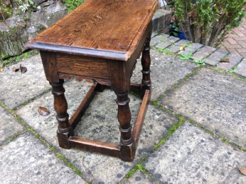 OAK JOINT STOOL - ADDITIONAL PHOTO 2