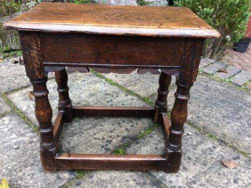 OAK JOINT STOOL - ADDITIONAL PHOTO 3