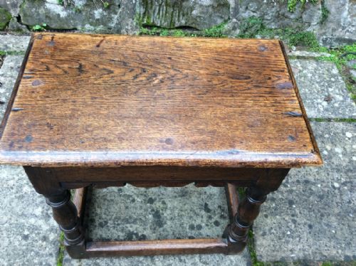 OAK JOINT STOOL - ADDITIONAL PHOTO 5
