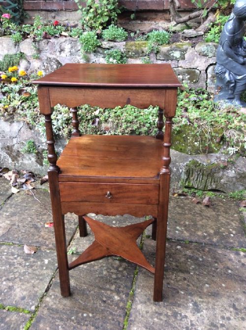 georgian bedside washstand - CATEGORY: ANTIQUE CABINETS - DATED REGENCY