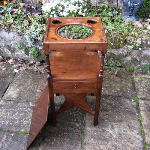 GEORGIAN BEDSIDE WASHSTAND - ADDITIONAL PHOTO 2