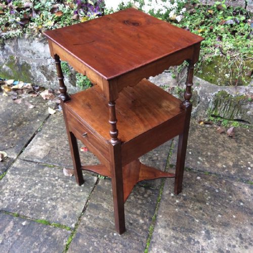 GEORGIAN BEDSIDE WASHSTAND - ADDITIONAL PHOTO 4