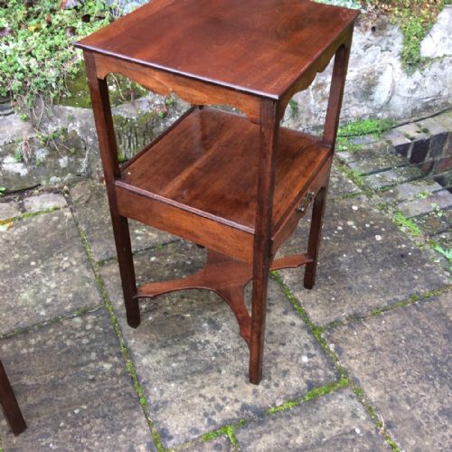 PRETTY SQUARE BEDSIDE WASHSTAND - ADDITIONAL PHOTO 4
