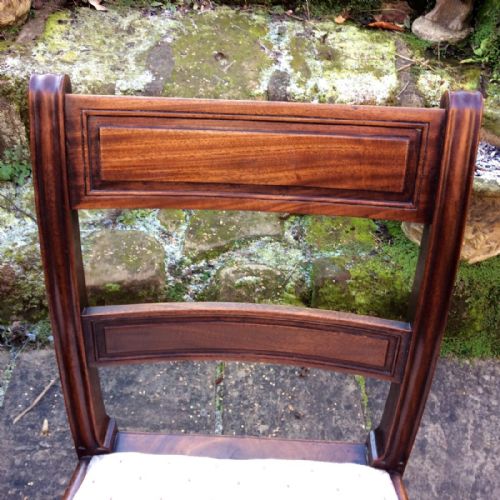 A GOOD SET OF FOUR GEORGIAN DINING CHAIRS - ADDITIONAL PHOTO 5