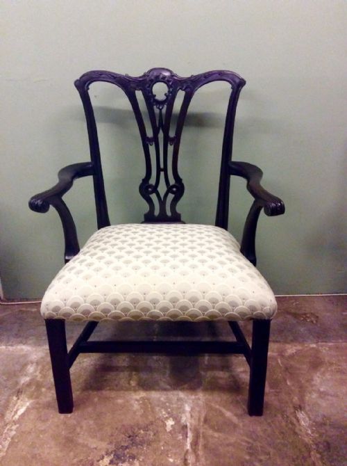chippendale period chair - CATEGORY: ANTIQUE CHAIRS - DATED GEORGIAN