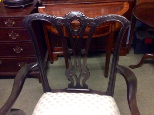 CHIPPENDALE PERIOD CHAIR - ADDITIONAL PHOTO 1