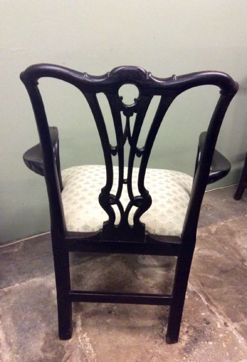 CHIPPENDALE PERIOD CHAIR - ADDITIONAL PHOTO 7