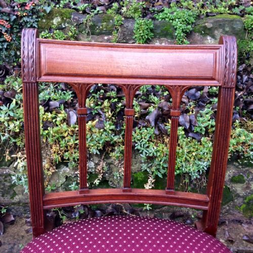 SET OF SIX GEORGIAN CHAIRS - ADDITIONAL PHOTO 10