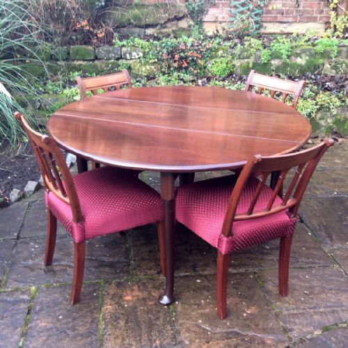 SET OF SIX GEORGIAN CHAIRS - ADDITIONAL PHOTO 11