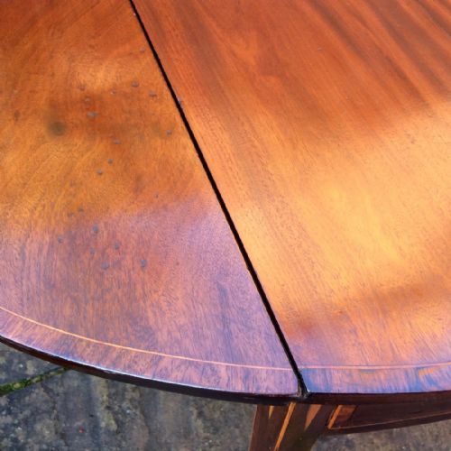 SMALL GEORGIAN OVAL PEMBROKE TABLE - ADDITIONAL PHOTO 7